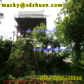 Elevated water tank, hot dipped galvanized water storage tank with ISO certificate